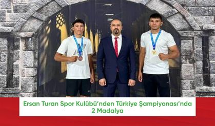 Ersan Turan Spor Kulübü’nden Türkiye Şampiyonası’nda 2 Madalya