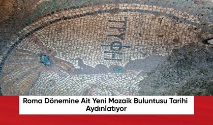Roma Dönemine Ait Yeni Mozaik Buluntusu Tarihi Aydınlatıyor