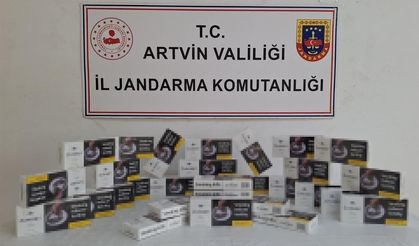Artvin’de jandarmadan kaçakçılık operasyonu: 9 gözaltı