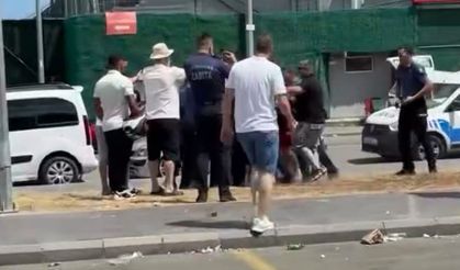 Ortahisar Belediyesi’nin düzenlediği Autofest’te polis ile zabıta arasında arbede