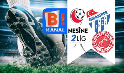 Erbaa – Batman Karşılaşması Bİ Kanal TV’de