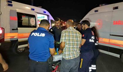 Kazada yaralanan genç kız acılar içinde kıvranırken, otomobil sürücüsü olay yerinden kaçtı