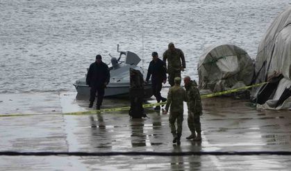 Trabzon’da denizde bulunan insansız deniz aracı ile ilgili SAS ekipleri incelemelerine başladı