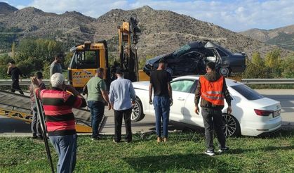 Amasya’da kazada yaralanan başpolisten acı haber