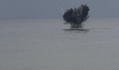 Ukrayna’ya ait insansız deniz aracı Yoroz Limanı açıklarında patlatılarak imha edildi