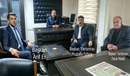 İyi Parti Tokat Merkez İlçe'den Gazetemize Ziyaret