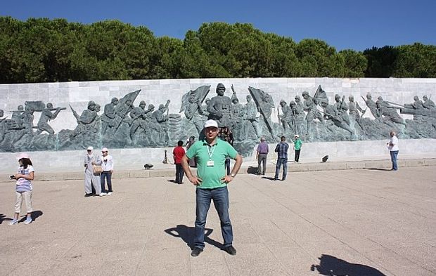 TOKAT EKİBİNİN ÇANAKKALE GEZİSİNDEN FOTOĞRAFLAR