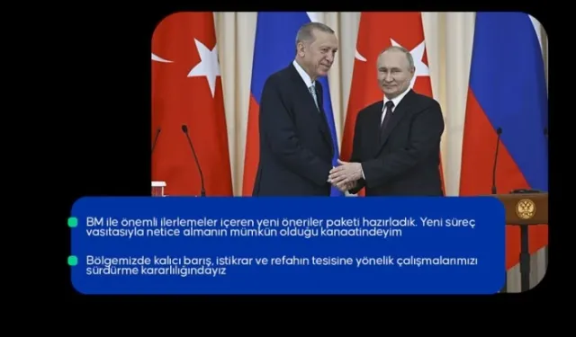 Cumhurbaşkanı Erdoğan: Karadeniz Tahıl Girişiminin devam ettirilmesi gerektiğine inanıyoruz