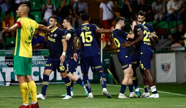Fenerbahçe UEFA Konferans Ligi'nde 3. tura yükseldi