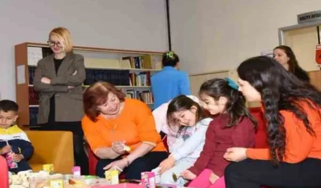Kütüphane Haftası depremzede çocuklarla kutlandı