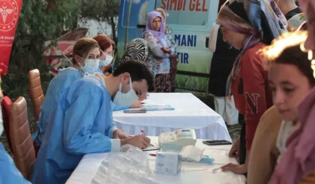 Mevsimlik tarım işçilerine sağlık taraması