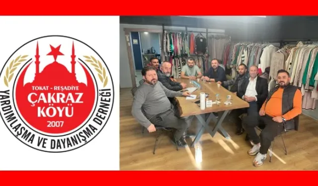 REŞADİYE ÇAKRAZ KÖYÜ DERNEĞİ’NDEN TOKAT ÇARŞISI İÇİN 6 KONTEYNER