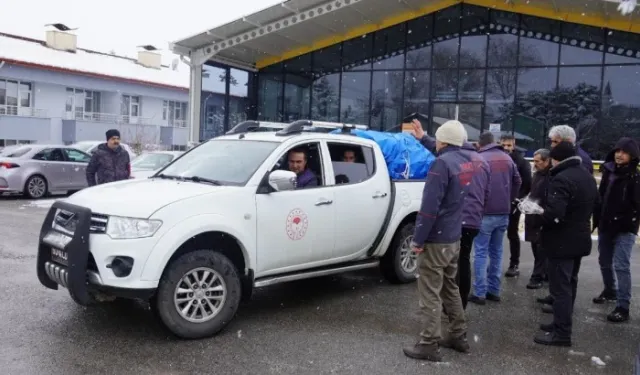 TOKAT İL TARIM VE ORMAN MÜDÜRLÜĞÜ PERSONELLERİ ADIYAMAN İÇİN YOLA ÇIKTI