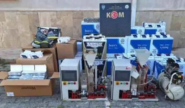 Tokat’ta kaçak sigara suçundan iki kişiye adli işlem başlatıldı