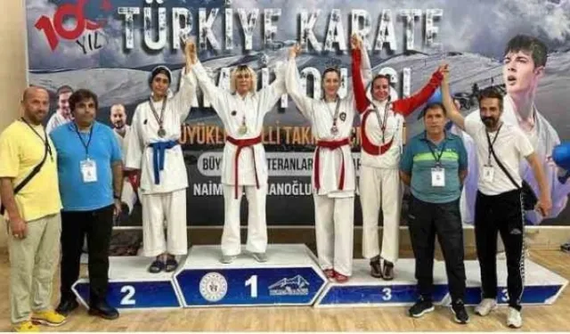 Tunceli’nin ilk kadın karate şampiyonu, 20 yıl sonra yeniden Türkiye şampiyonu