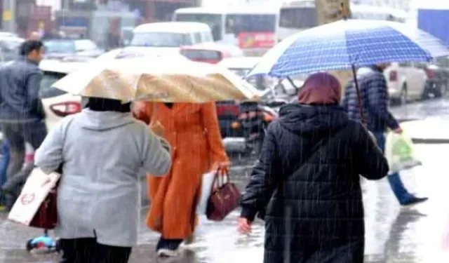 Yükseklerde kar şehir merkezinde yağmur