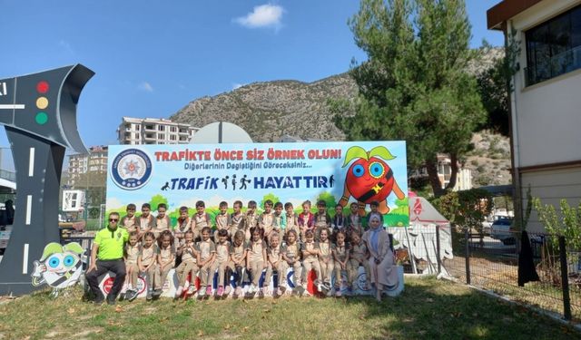 Amasya'da ilk 9 ayda 13 bin çocuğa trafik eğitimi verildi