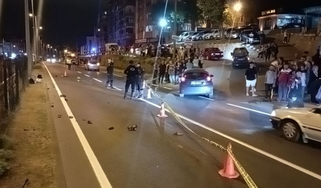 Zonguldak'ta önce motosiklet ardından otomobilin çarptığı yaşlı kadın öldü