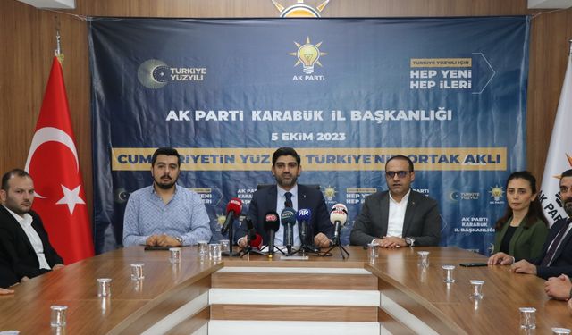 AK Parti Karabük İl Başkanı Salt'tan partisinin olağanüstü kongresine ilişkin açıklama: