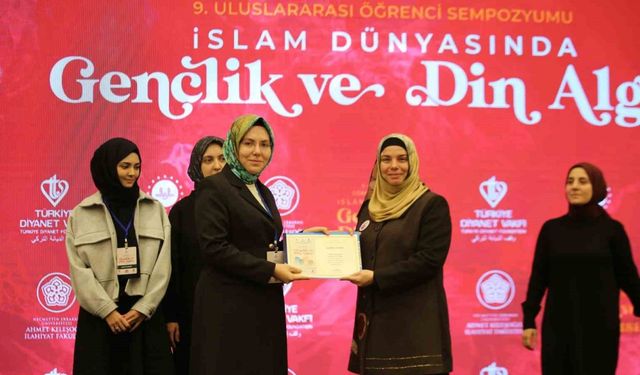 Konya’da düzenlenen 9. Uluslararası Öğrenci Sempozyumu tamamlandı