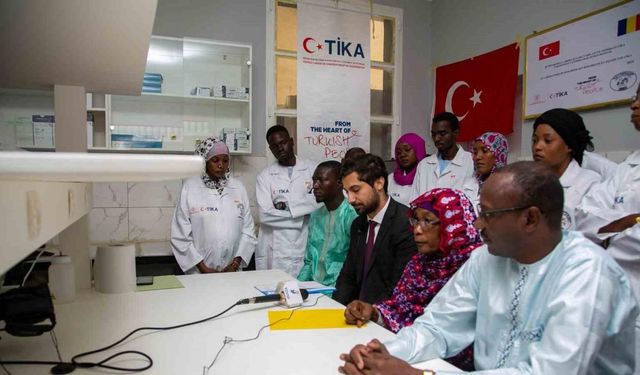 TİKA Çad’da ’biyokimya laboratuvarı’ kurulmasına destek verdi