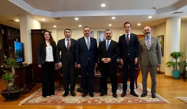 Azerbaycan Ankara Büyükelçisi Reşad Memmedov’dan RTÜK’e ziyaret