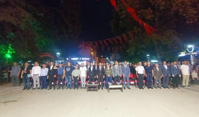 Reşadiye'de 15 Temmuz Demokrasi ve Milli Birlik Günü Programı Gerçekleştirildi