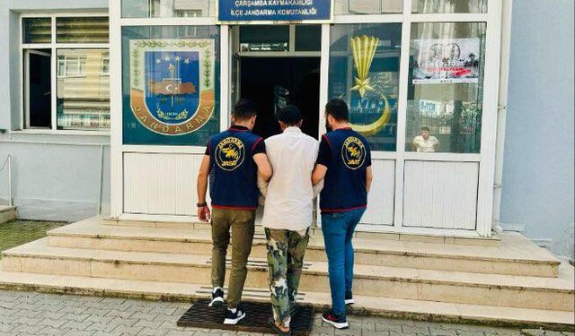 Samsun'da 17 yıl 7 ay kesinleşmiş hapis cezası bulunan firari yakalandı