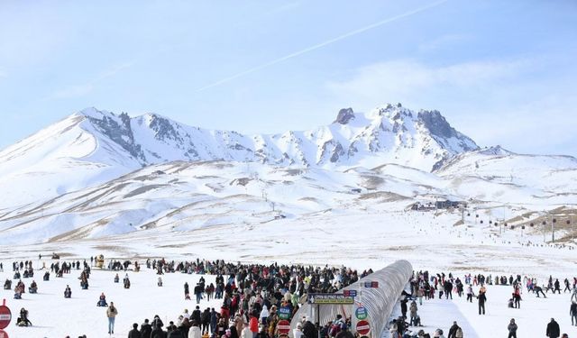 Erciyes’e karavan park geliyor