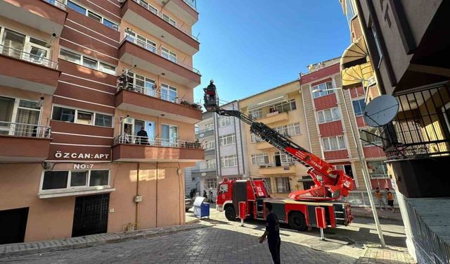 Ocakta unutulan yemek paniğe sebep oldu