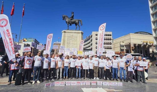 ÜNİPERSEN’den kamu personelinin sorunlarına yönelik basın açıklaması