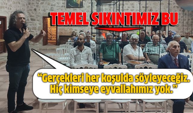 Kent Konseyi Başkanı Çakar: "Tokat'ta temel sıkıntımız bu!"