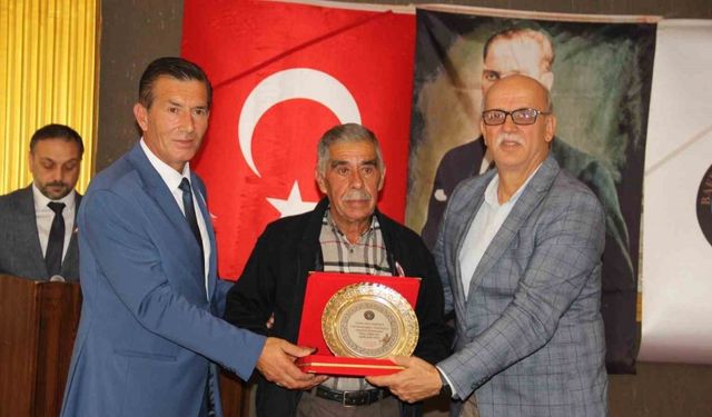 Bafra’da yılın ahisi 64 yıllık torna ustası seçildi