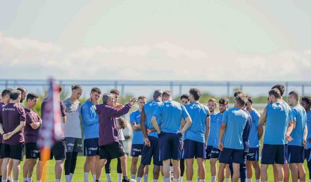 Trabzonspor, Hatayspor maçı hazırlıklarını sürdürdü