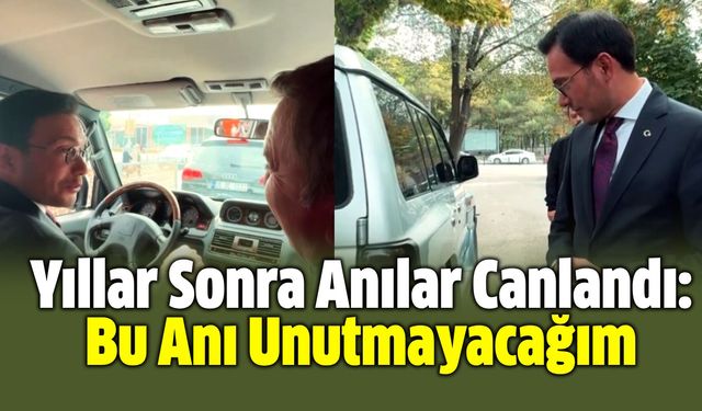 Vali Yazıcıoğlu’nun Jeep’i Yıllar Sonra Oğlu ile Buluştu