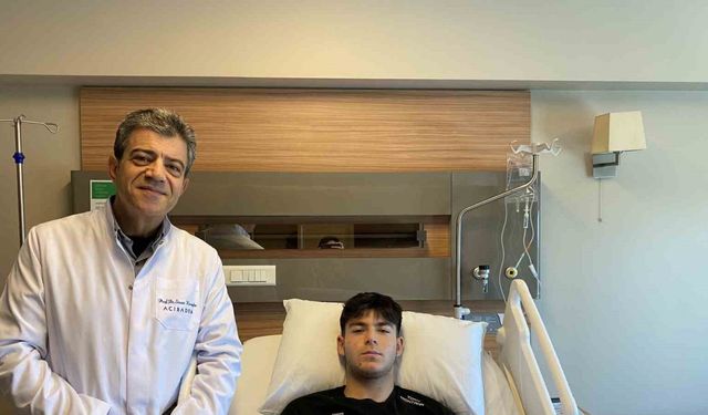 Sivassporlu Futbolcu Yiğit Efe Şahin ameliyat oldu
