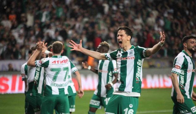 Trendyol Süper Lig: Konyaspor: 1 - Beşiktaş: 0 (İlk yarı)