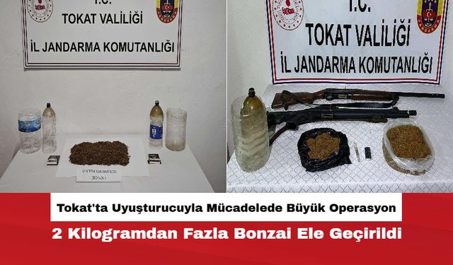 Tokat İl Jandarma Komutanlığı'ndan Büyük Operasyon