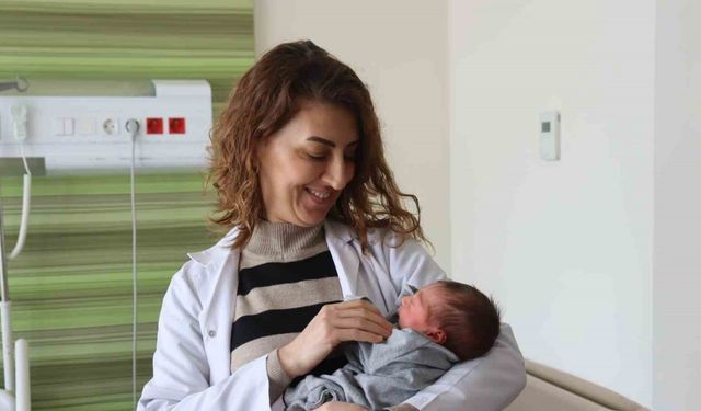 "Altın embriyo" ile anne oldu