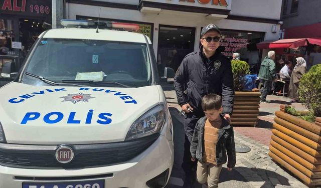 Epilepsi hastası minik Aras’ın hayali gerçek oldu