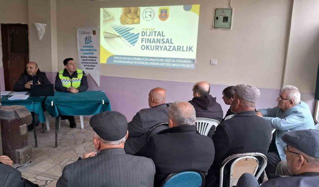 Köylerde dijital dolandırıcılığa karşı seferberlik