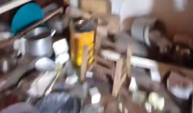 Rize’de kış uykusundan uyanan ayılar bu kez Anzer Yaylası’ndaki evleri talan etti
