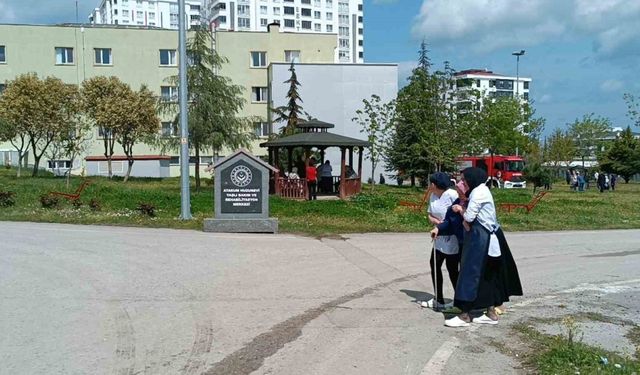 Samsun’da huzurevinde yangın paniği: Huzurevi tahliye edildi