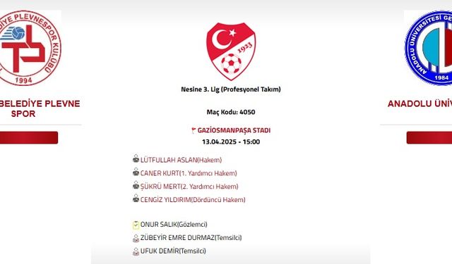 Tokat Belediye Plevnespor, Anadolu Üniversitesi karşısında