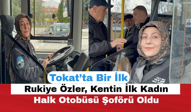 Tokat’ta Bir İlk