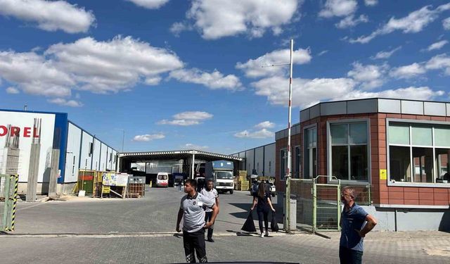 Eskişehir OSB’de fabrika yangını