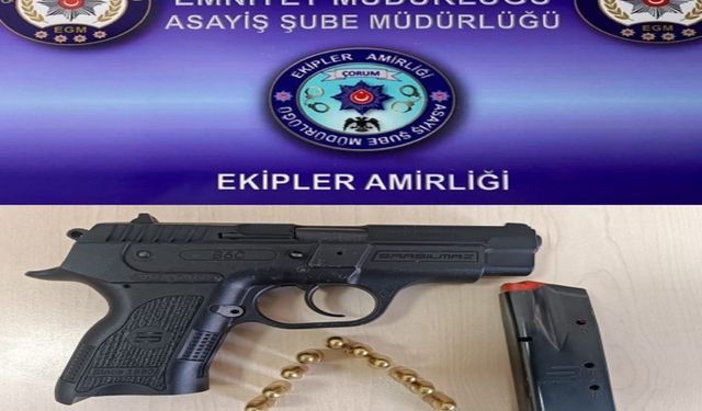 Çorum’da aranan 5 kişi yakalandı