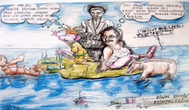 "Eğer Leman’ın karikatürü ifade özgürlüğüyse, bana 2010 yılında verilen ceza neydi?"