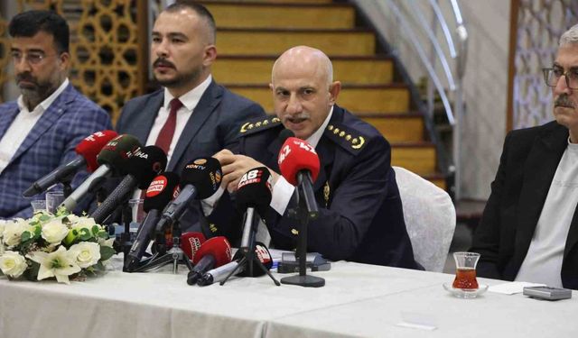 Konya Emniyet Müdürü Yüksek: "Huzurun daha kalıcı sağlanmasına yönelik çalışmaların vücut bulduğunu görüyoruz"