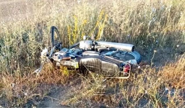 Motosiklet kazasında yaralanan sürücü kurtarılamadı
